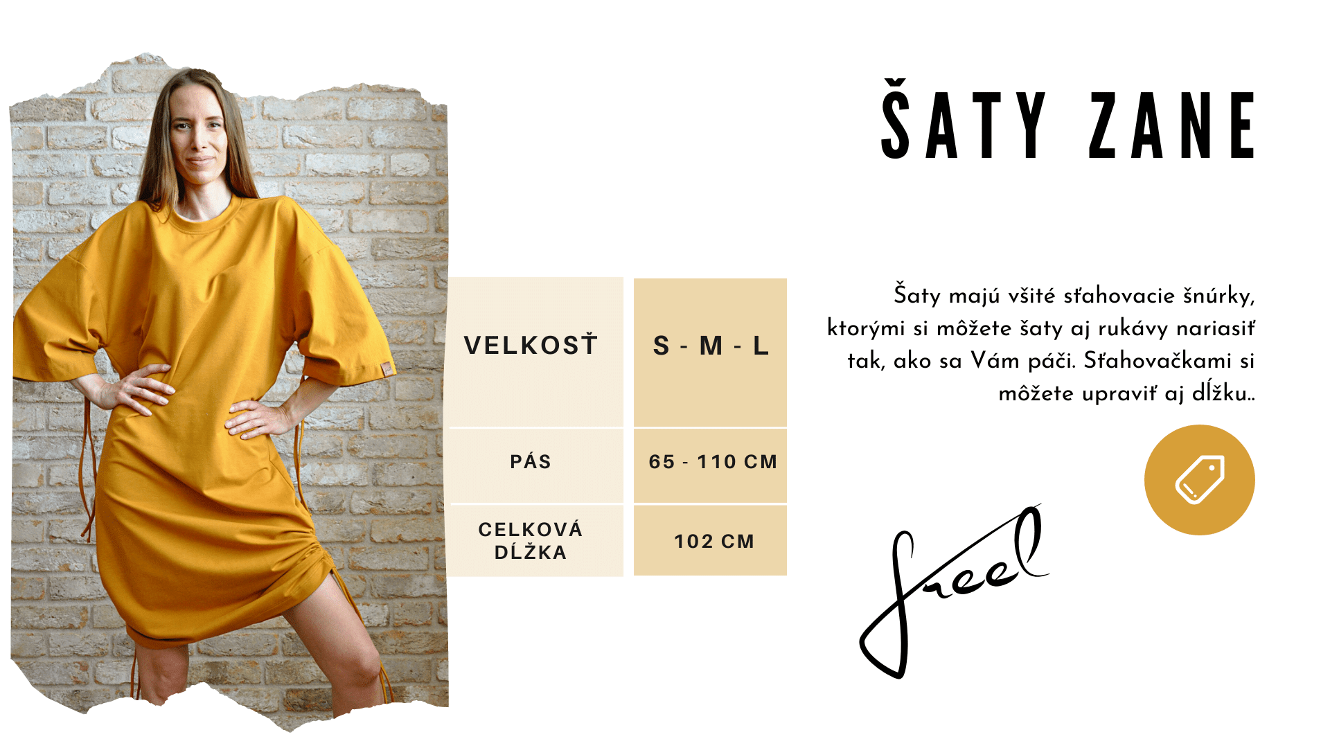 Veľkostná tabuľka šaty Zane v štýle boho_Freel.sk_SS22